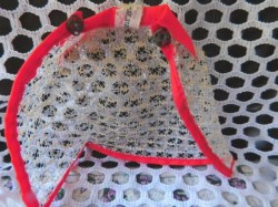 barbie net red collar view